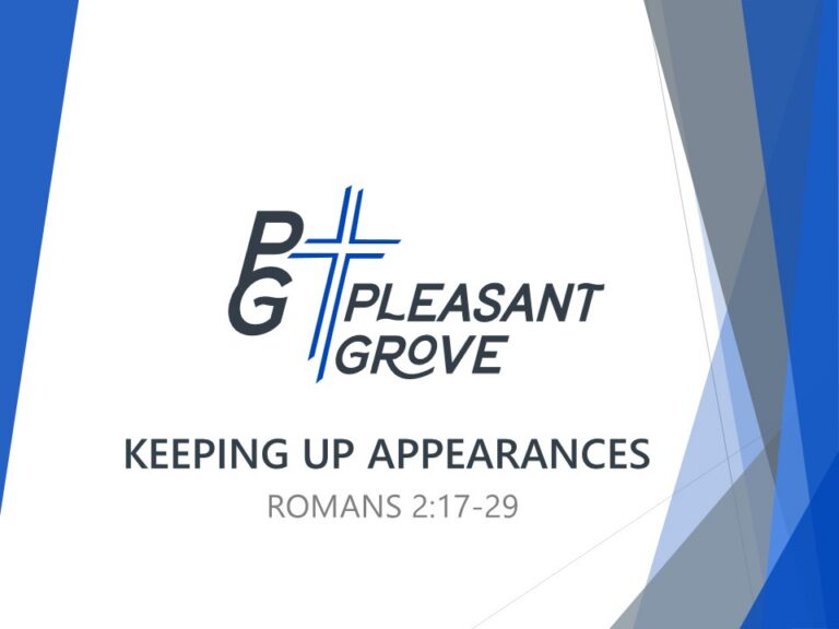 KEEPING UP APPEARANCES